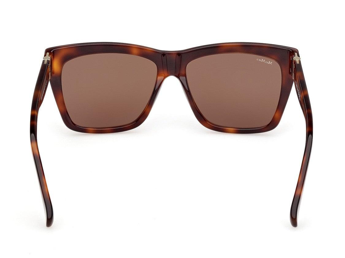 Max Mara Tortoiseshell Mm0193 Oversized Square Sunglasses