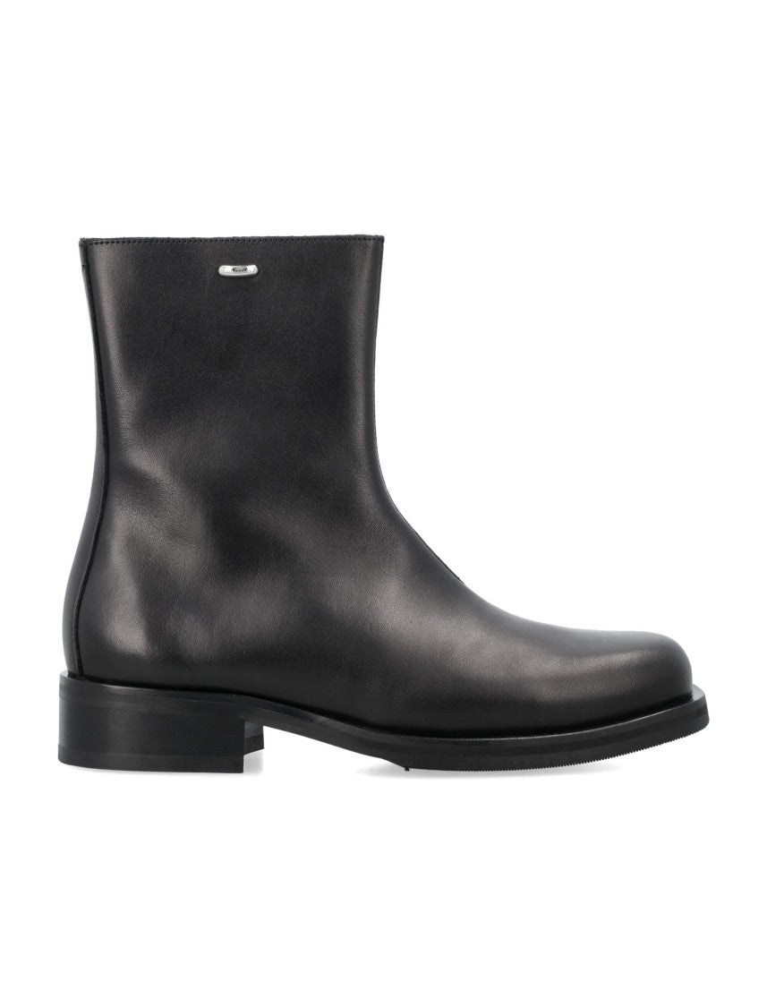 Our Legacy Camion Leather Boots With Zip