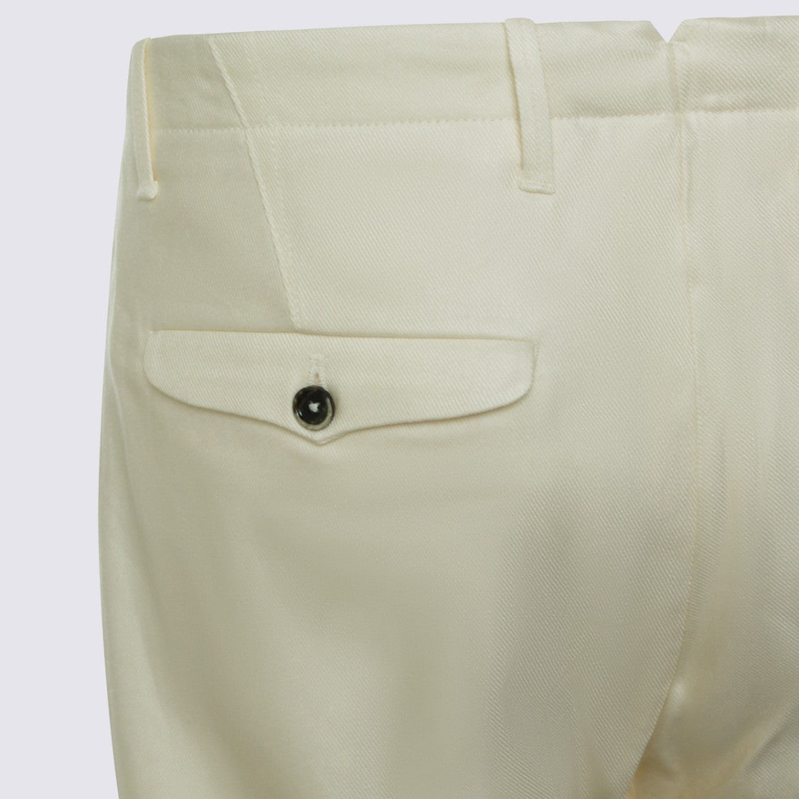 Nine In The Morning Tailored Fit Trousers With Clean Front Pleat And Flap Pockets
