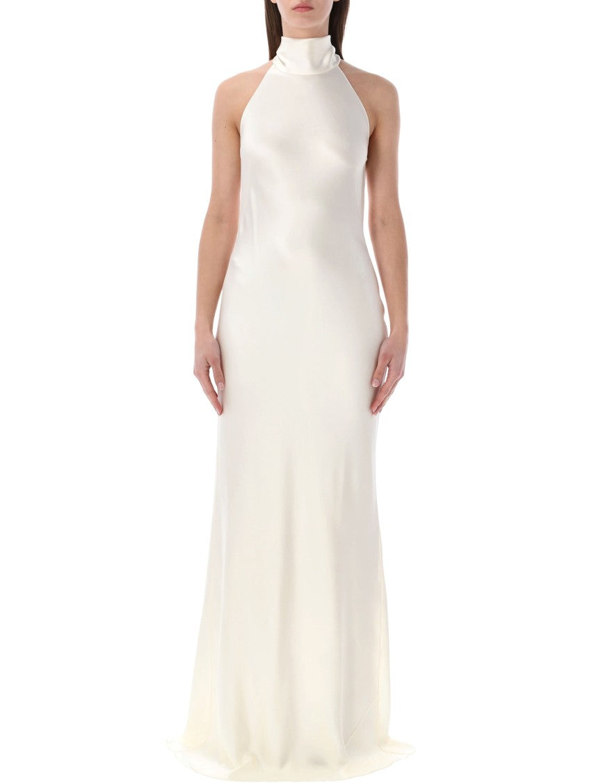 Polo Ralph Lauren Chilton Satin Evening Gown