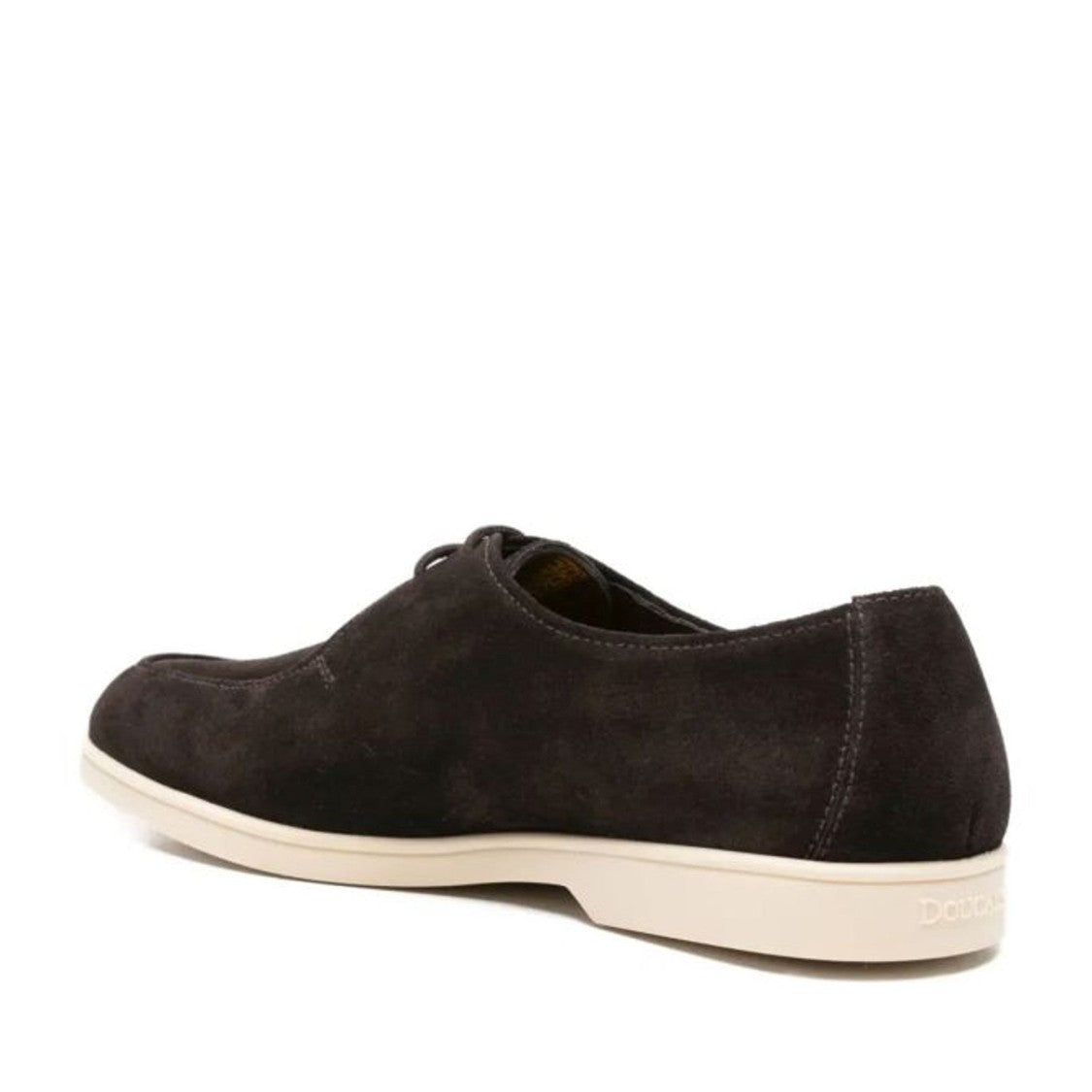 Doucal's Brown Derby Vaschetta Leather Flats