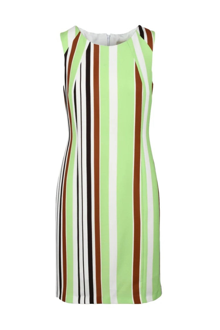 Bottega Martinese Multicolor Polyester Stretch Dress