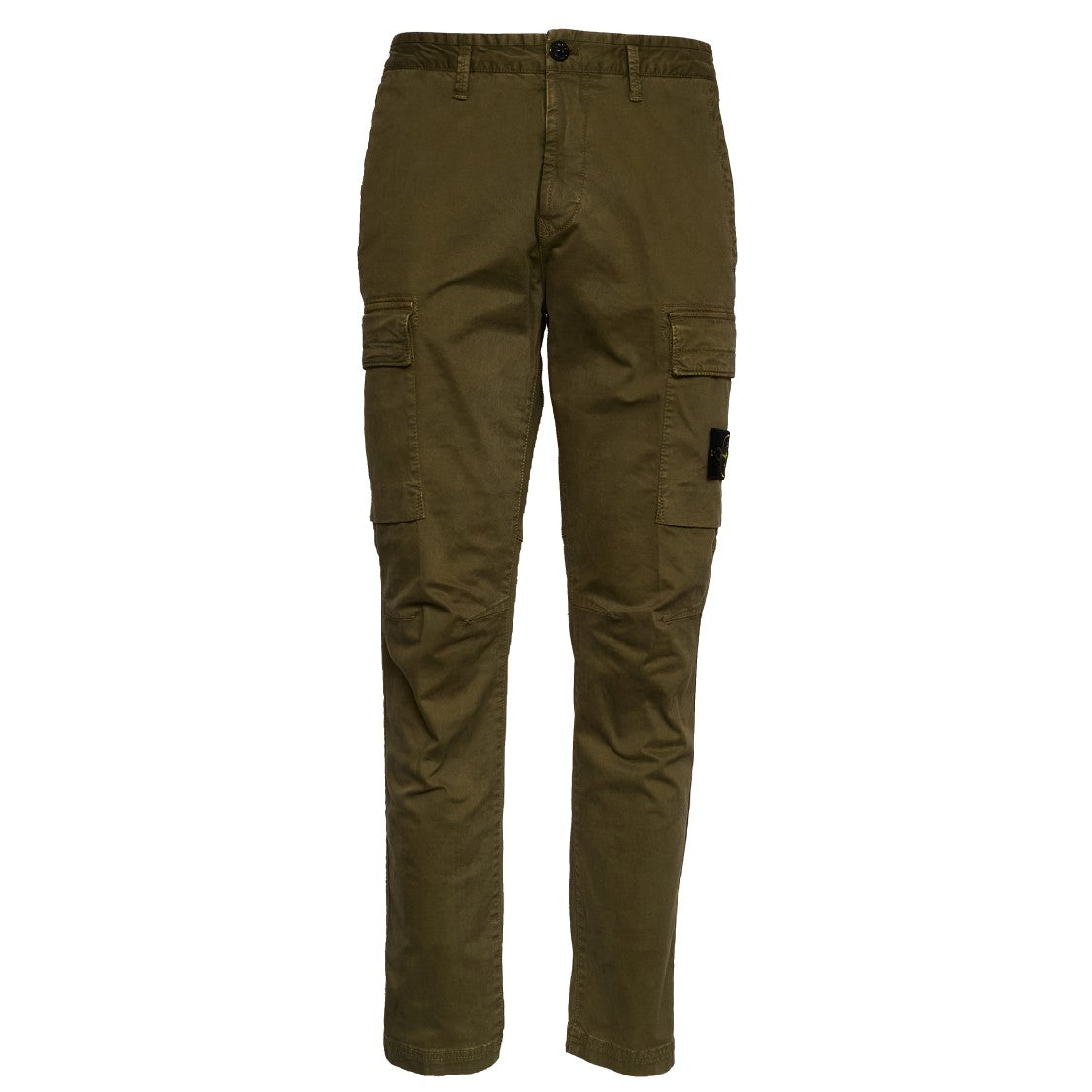 Stone Island Broken Twill Old Effect Cargo Straight-Leg Pants