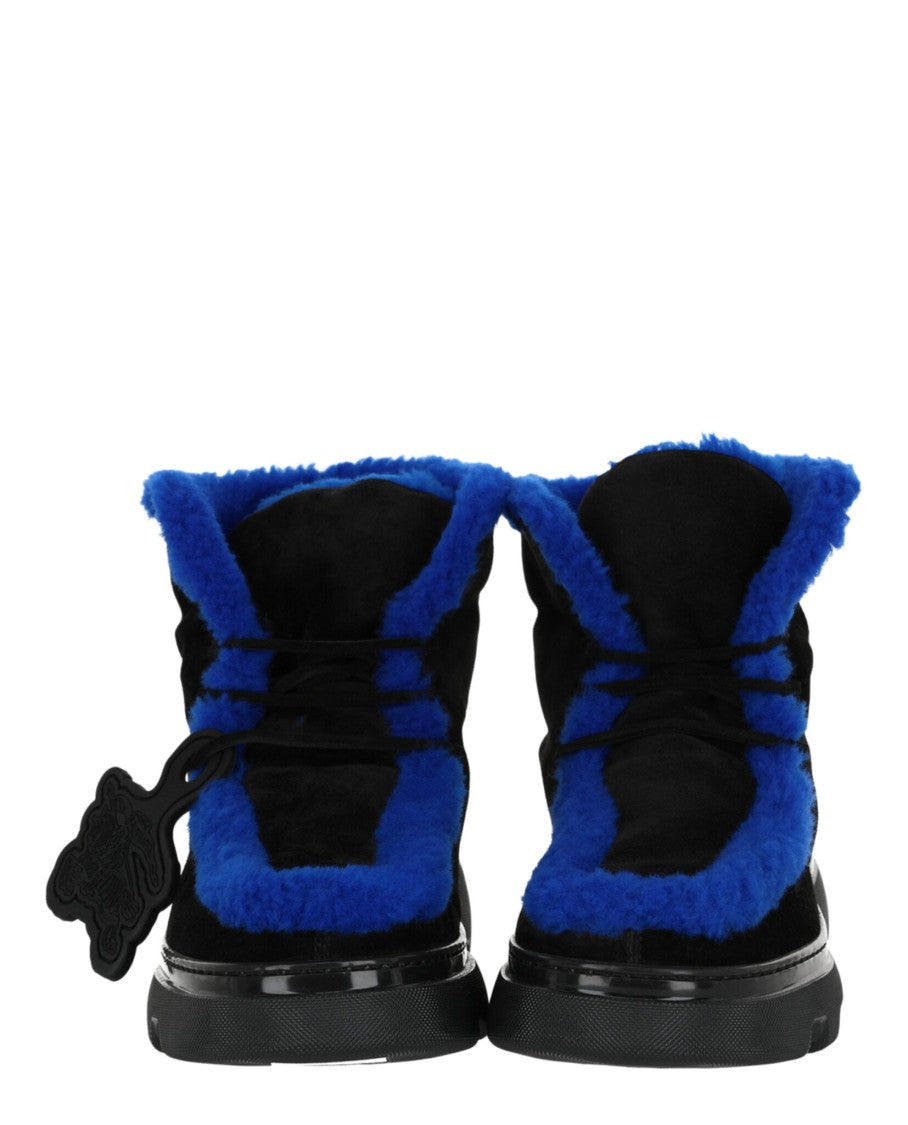 Burberry Creeper Shearling Boots