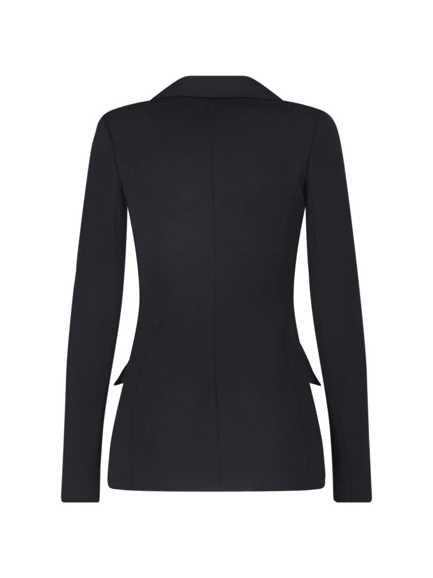 Dolce & Gabbana Single-Breasted Notch Lapel Virgin Wool Blazer