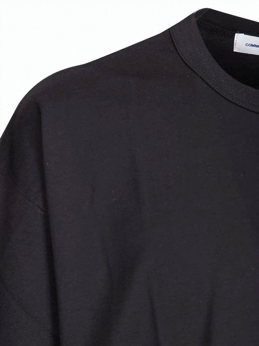 Comme Des Garçons Short-Sleeved Cotton T-Shirt With Subtle Printed Detail