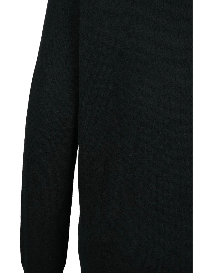 Marella Cashmere Sweater With Off-The-Shoulder Neckline And Ribbed Detailing