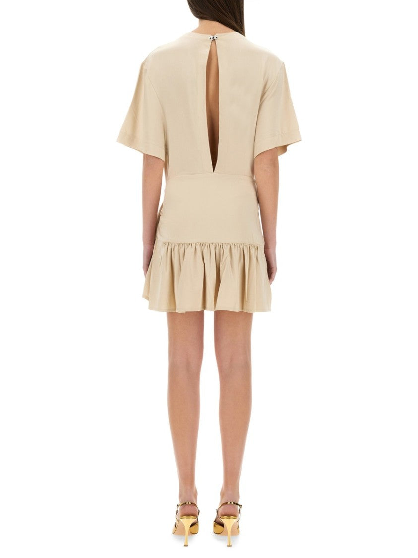 Rabanne Mini Dress With Playful Bow Detail