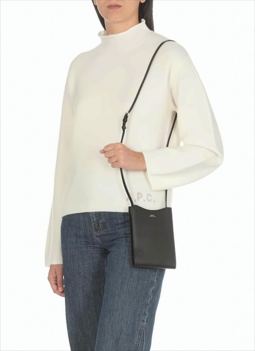 A.P.C. Structured Square Crossbody Bag