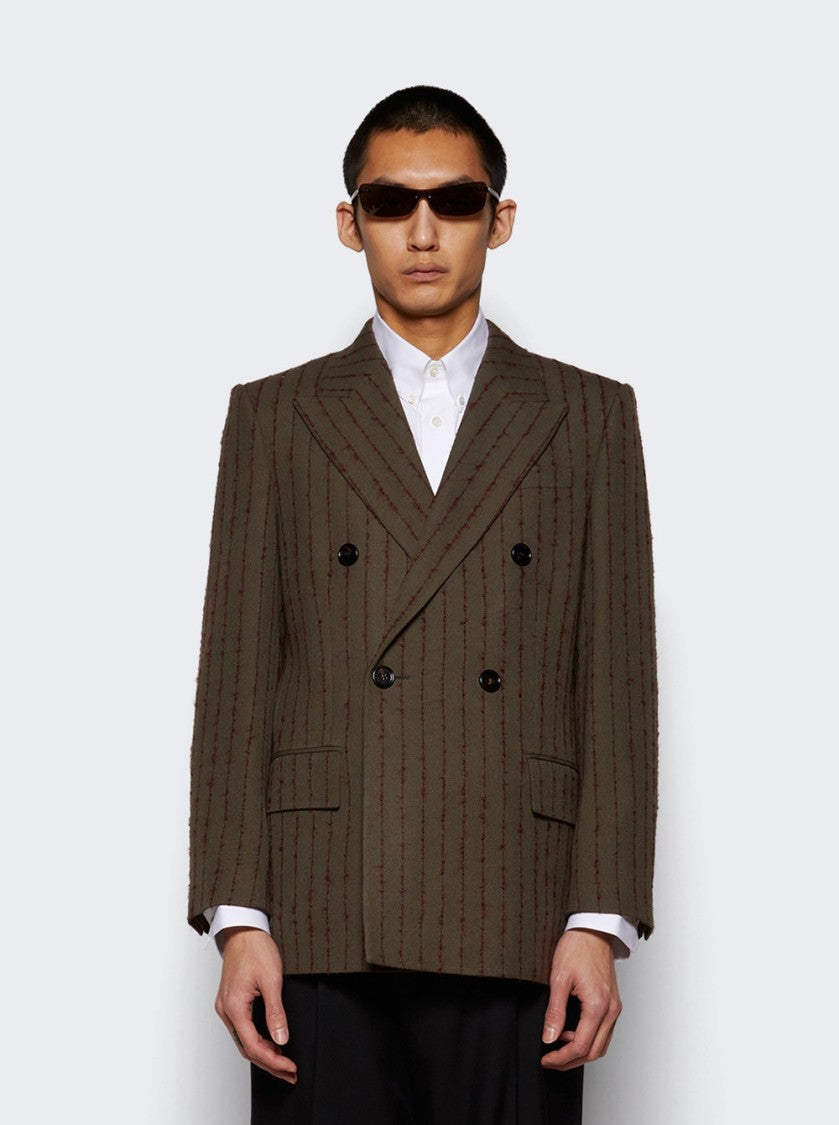 Burberry Tailored Jacket Coal And Fig