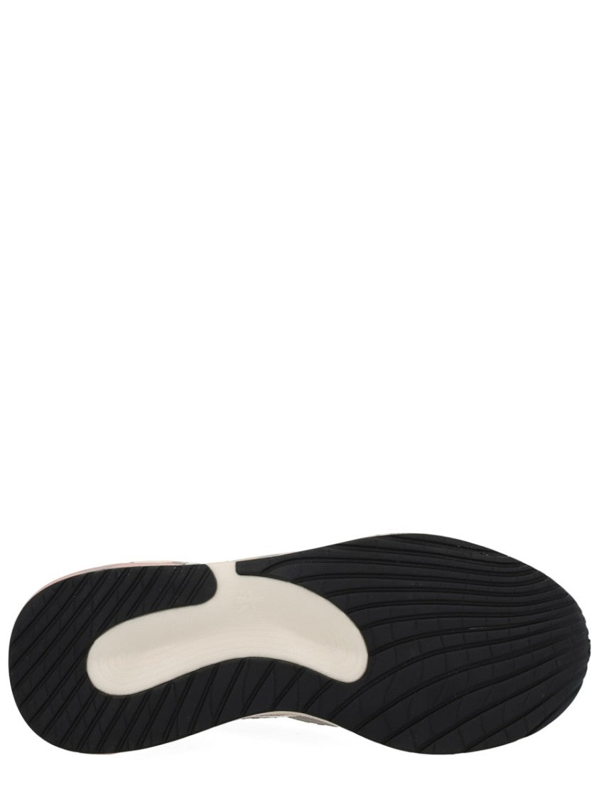 Premiata Chunky Multicolour Sneakers With Metallic And Leather Panels