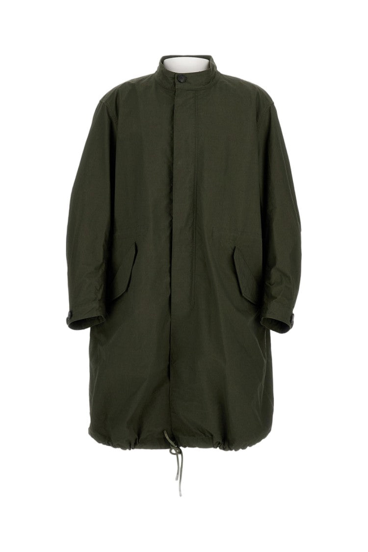 Givenchy Green Couture Oversized Parka Jacket