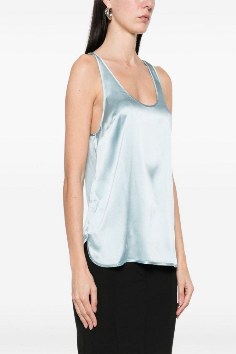 Pinko Silk Top With Relaxed Fit