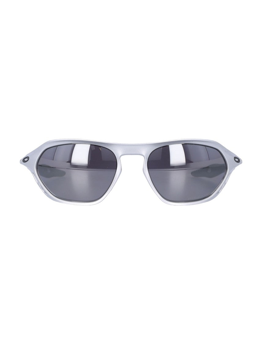 Oakley Cage Jacket Futuristic Silver Frame Sunglasses