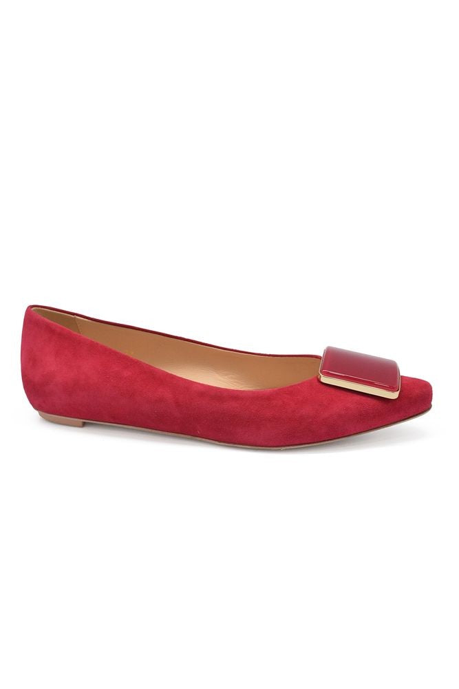 Tod's Suede Ballet Flats