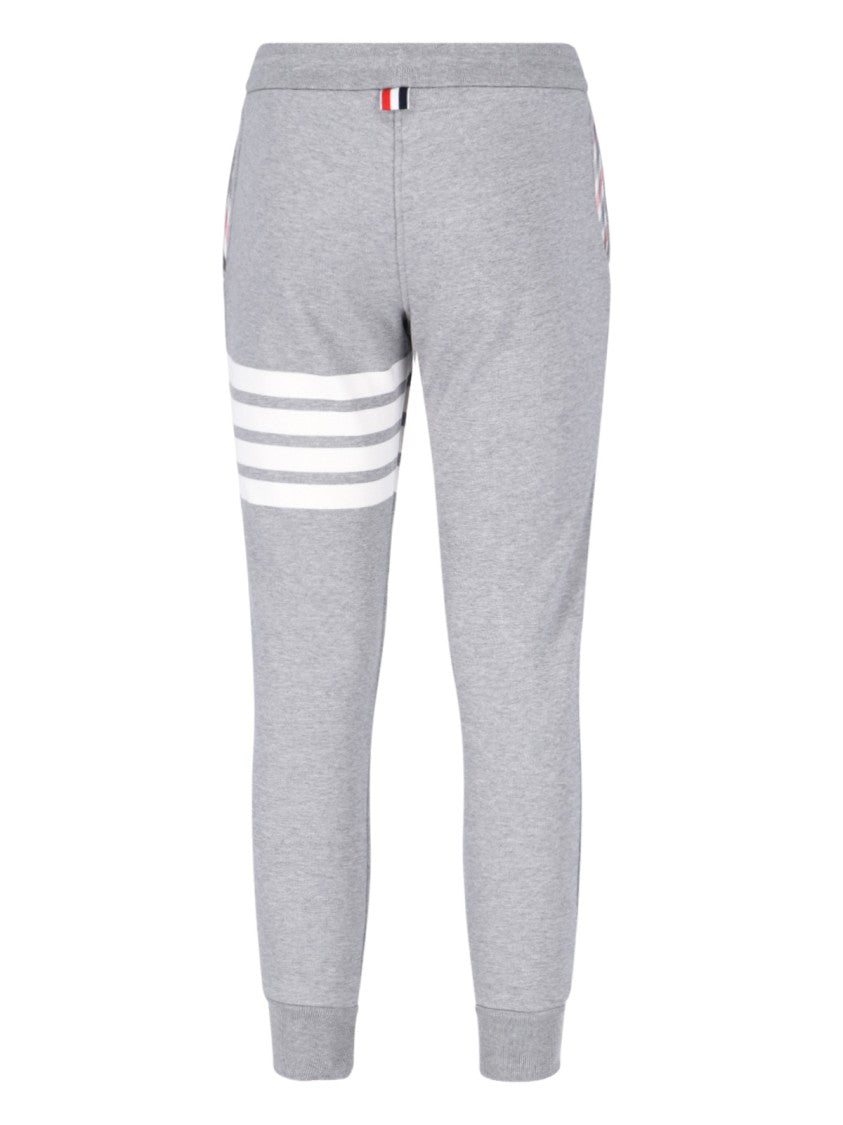 Thom Browne "4-Bar" Track Pants – Grey