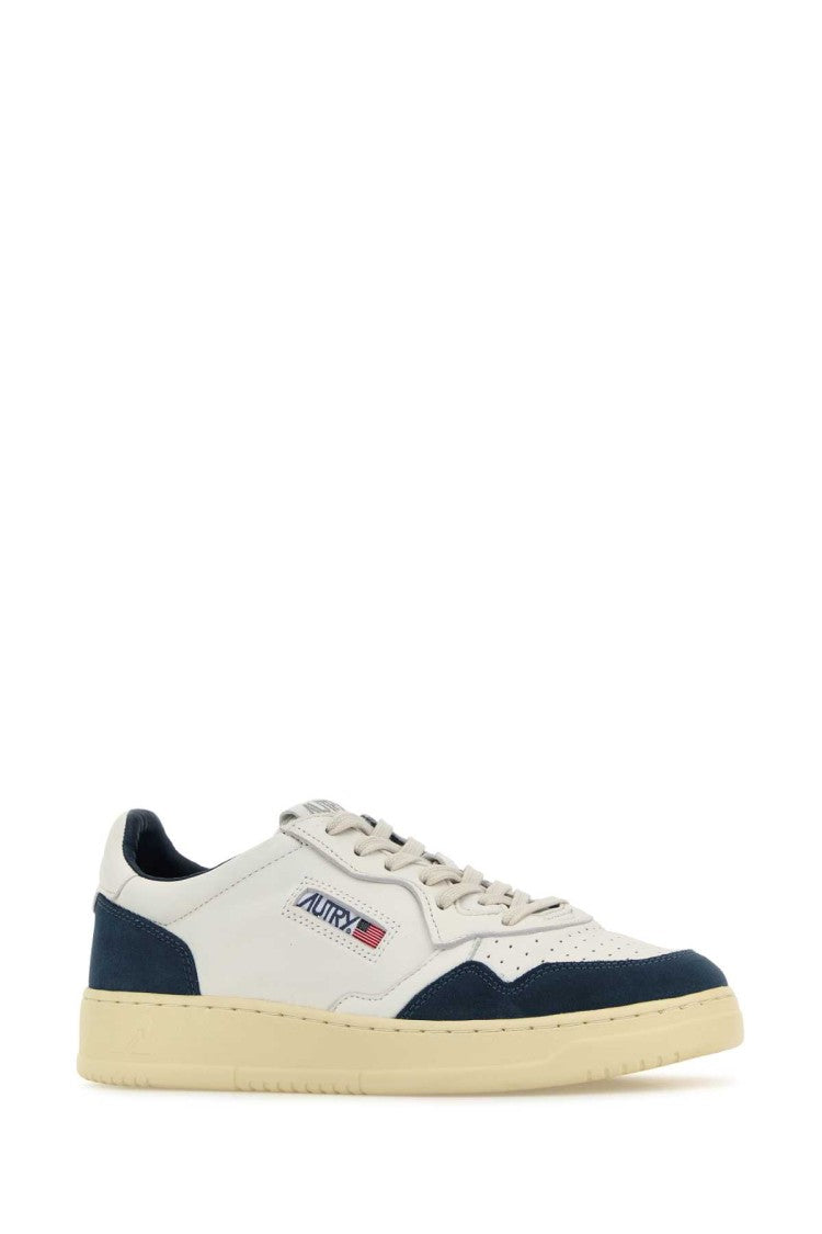 Autry Two-Tone Leather Medalist Sneakers