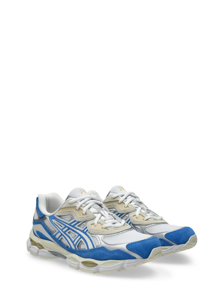 Asics Gel-Nyc Sneakers With Breathable Mesh And Leather Design