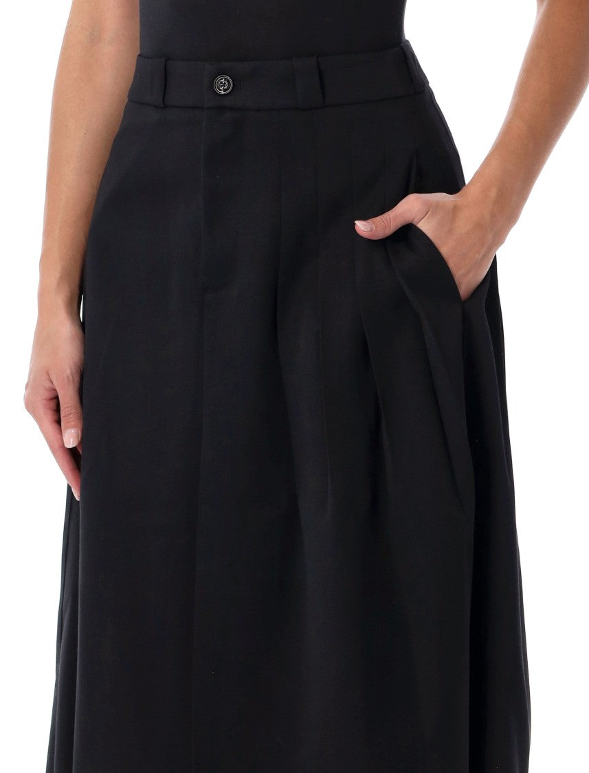 Our Legacy Origami Pleated Knee-Length Skirt