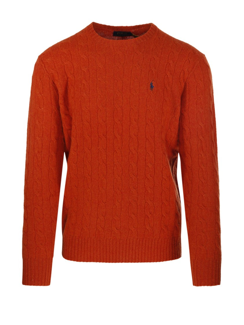 Polo Ralph Lauren Cable Knit Round Neck Sweater