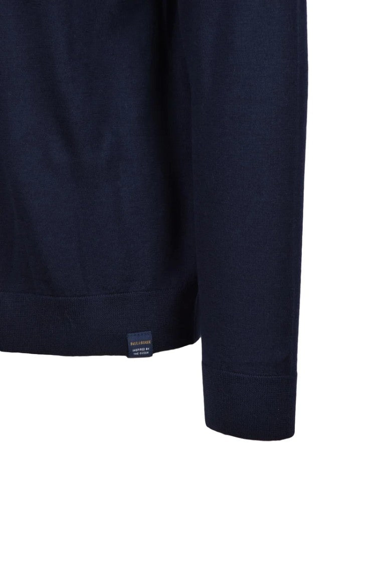 Paul & Shark Knit Polo - Blue