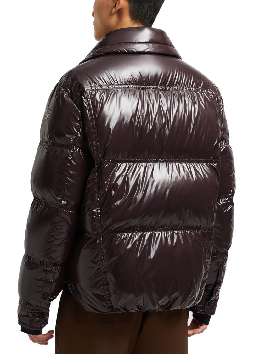 Moncler Grenoble Glossy Brown Padded Jacket