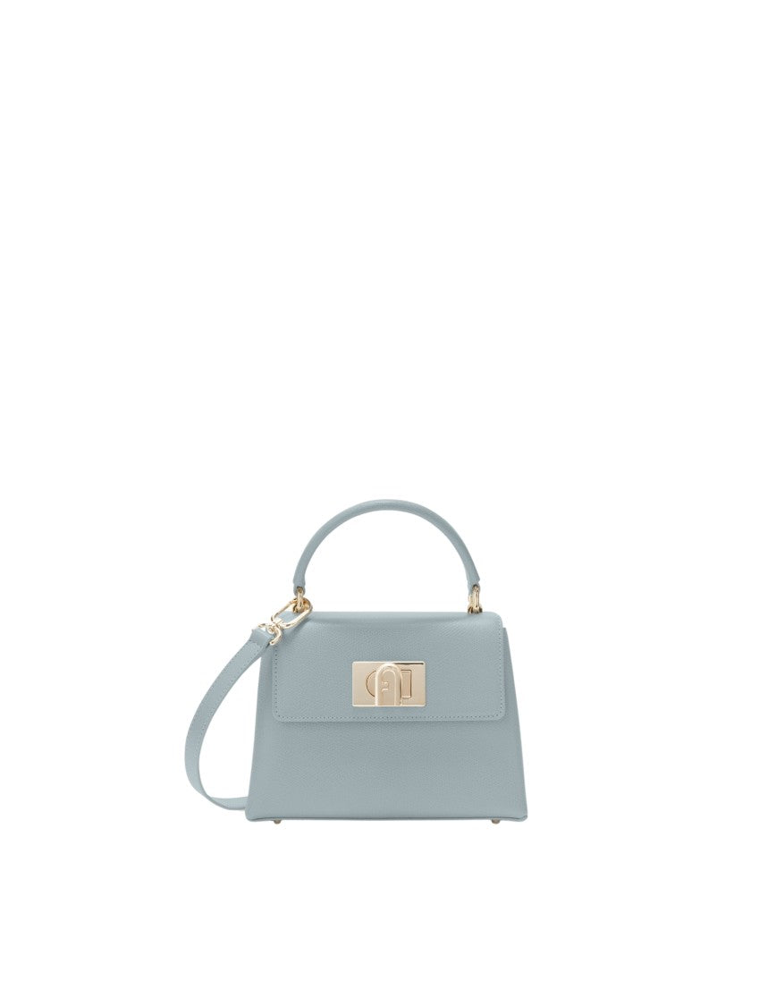 Furla 1927 Mini Top Handle In Leather Color Cloud