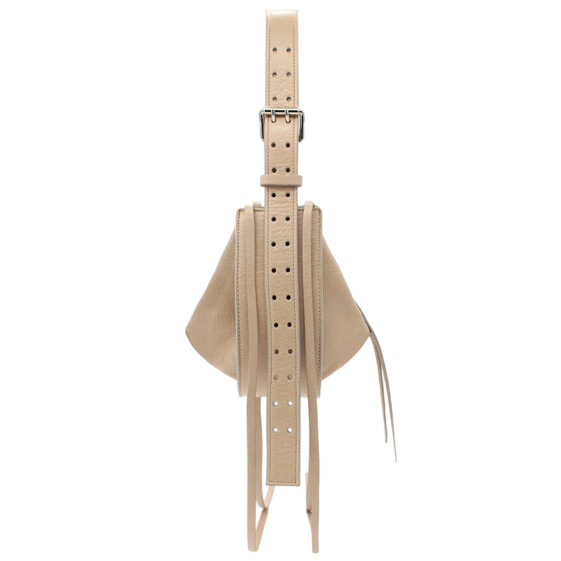 Radica Studio Hammock-Style Bag With Textured Leather Fringe