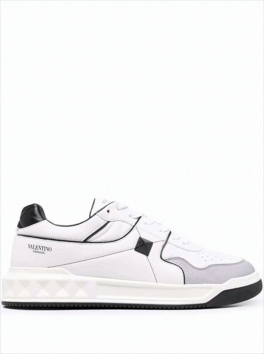 Valentino Garavani Low-Top White Leather Sneakers