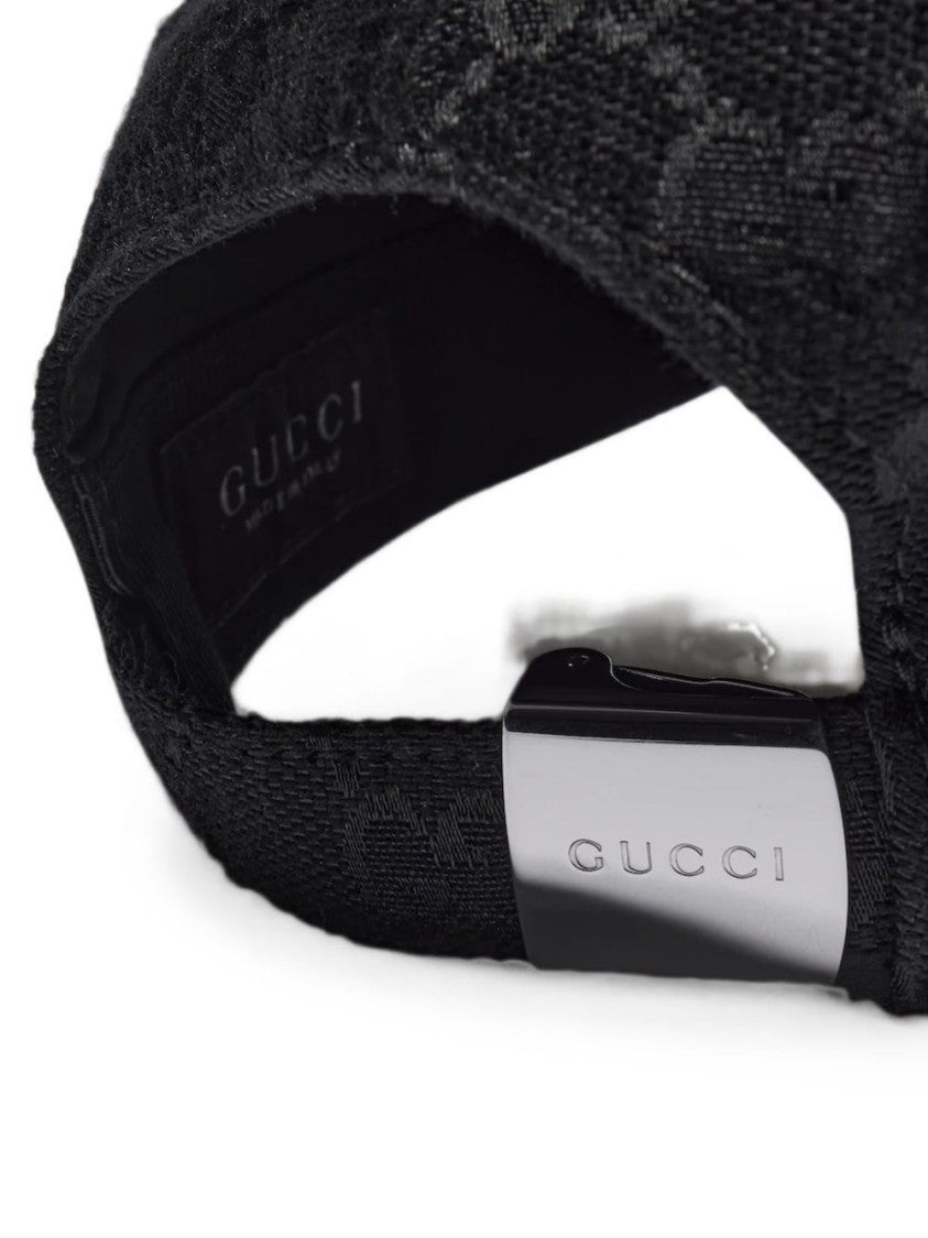 Gucci Monogram Striped Baseball Cap
