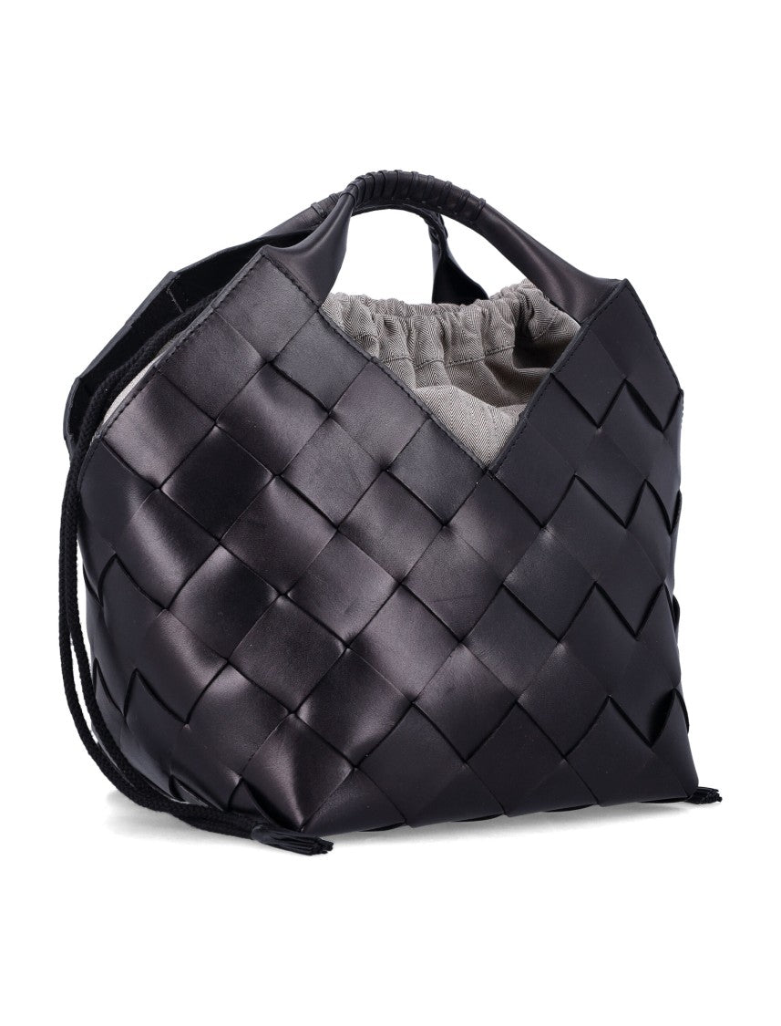 Dragon Diffusion Botteghe Woven Leather Handbag