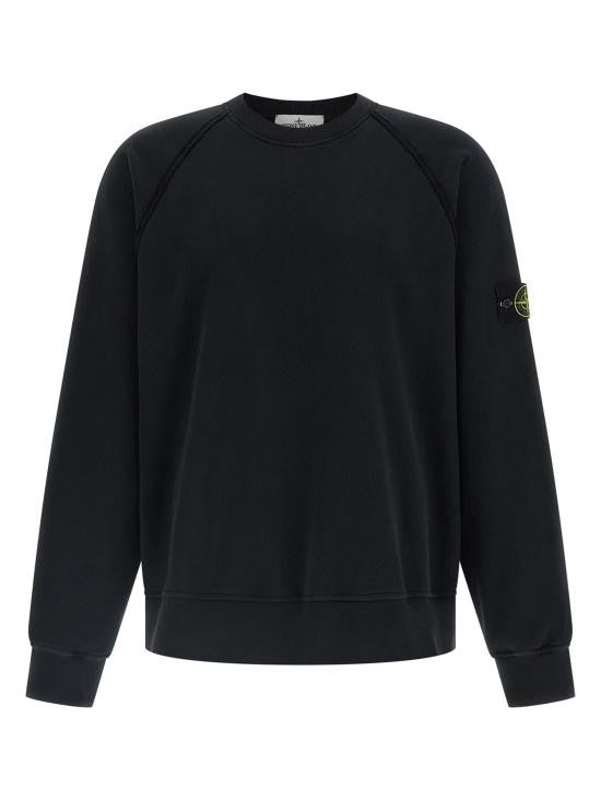 Stone Island Minimalist Long Sleeve Crewneck Sweatshirt