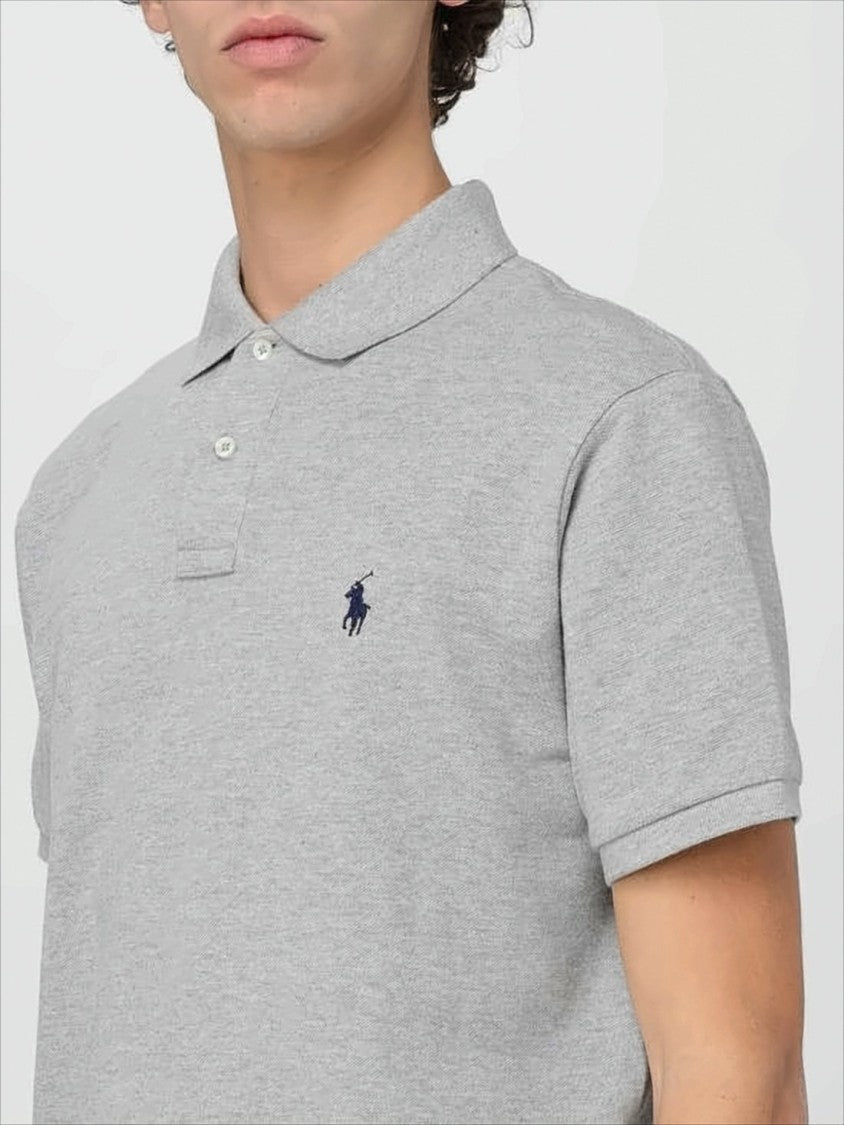 Polo Ralph Lauren Soft Knit Polo Shirt With Traditional Collar