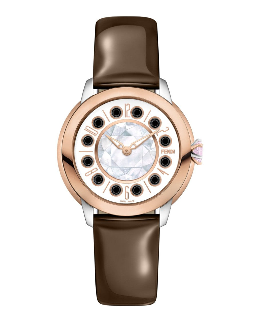 Fendi Ishine Mother Of Pearl Watch