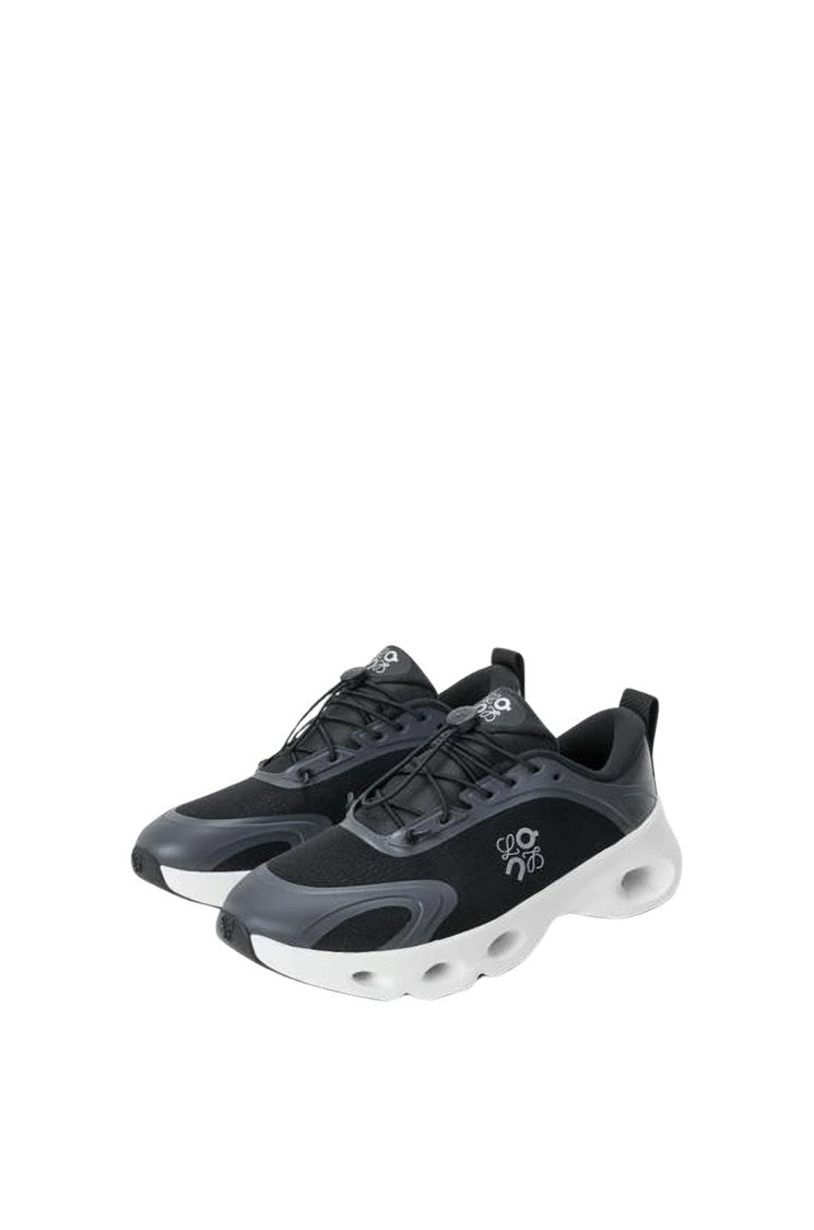Loewe Sleek Black Mesh Sneakers