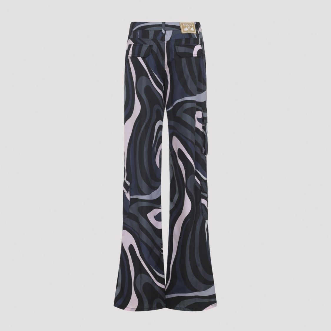 Pucci Wide Leg Trousers With Abstract Pattern