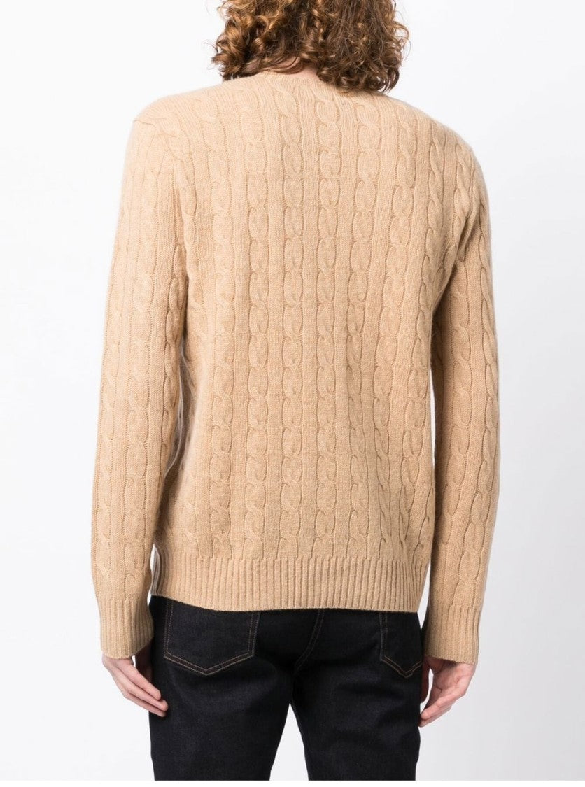 Polo Ralph Lauren Textured Cable Knit Pullover Sweater