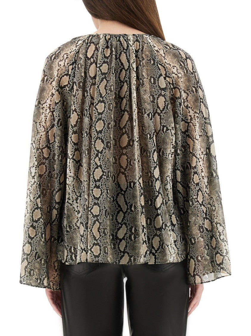 Michael Michael Kors Animal Print Blouse