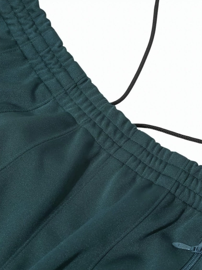 Needles Relaxed Fit Green Polyester Track Pants