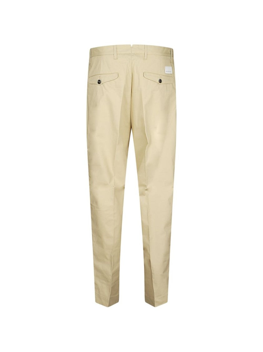 Nine In The Morning Jupiter Flat Front Beige Pants