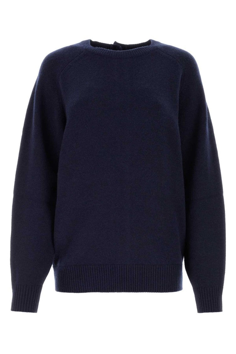 Isabel Marant Midnight Blue Wool Blend Oversize Lison Sweater