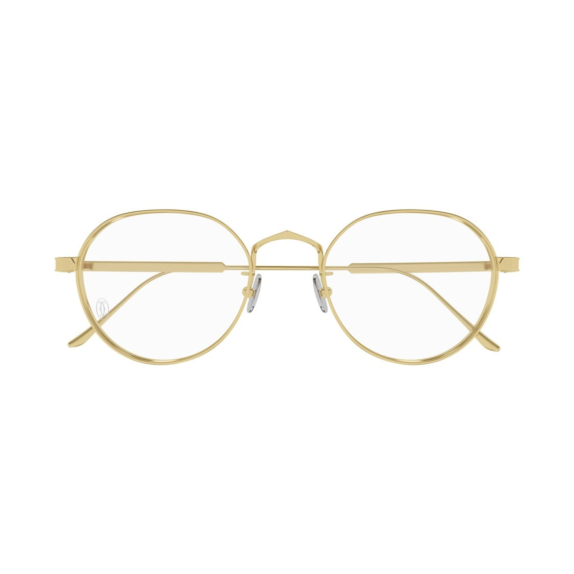 Cartier Ct0561oa Round Titanium Eyeglasses