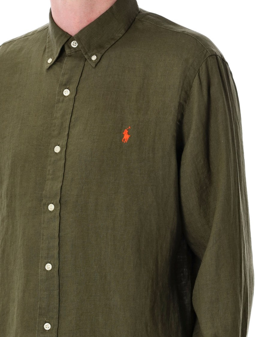 Polo Ralph Lauren Polo Custom-Fit Linen Shirt