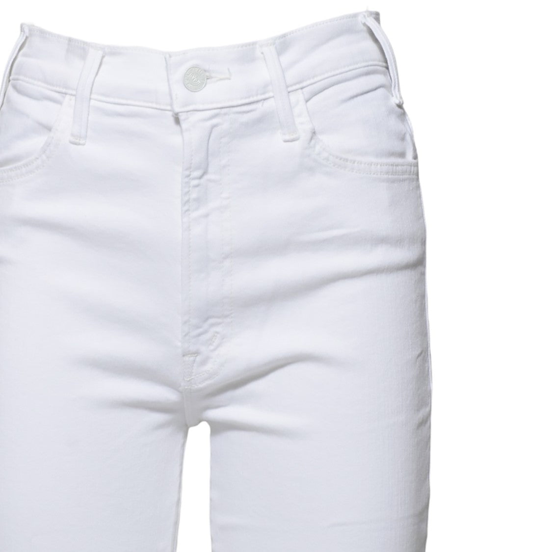 Mother Straight-Leg Ankle Fray Jeans