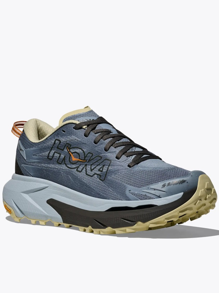 Hoka Streamlined Blue-Gray Athletic Sneakers