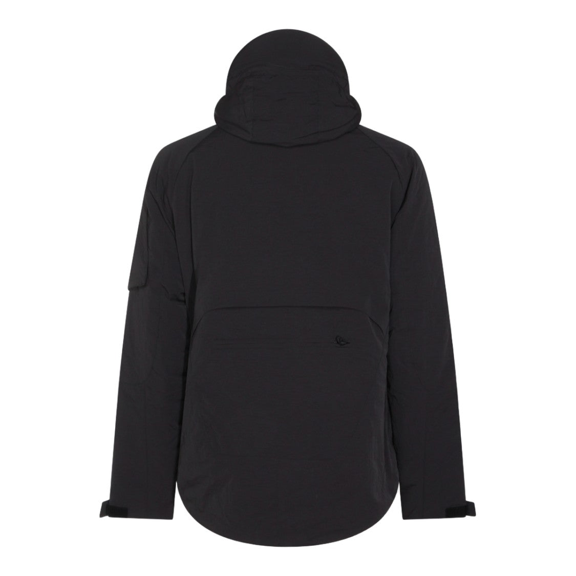 Jg1 Matte Black Jacket With Adjustable Hood