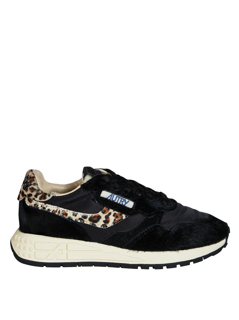 Autry Reelwind Low Leopard Print Sneakers
