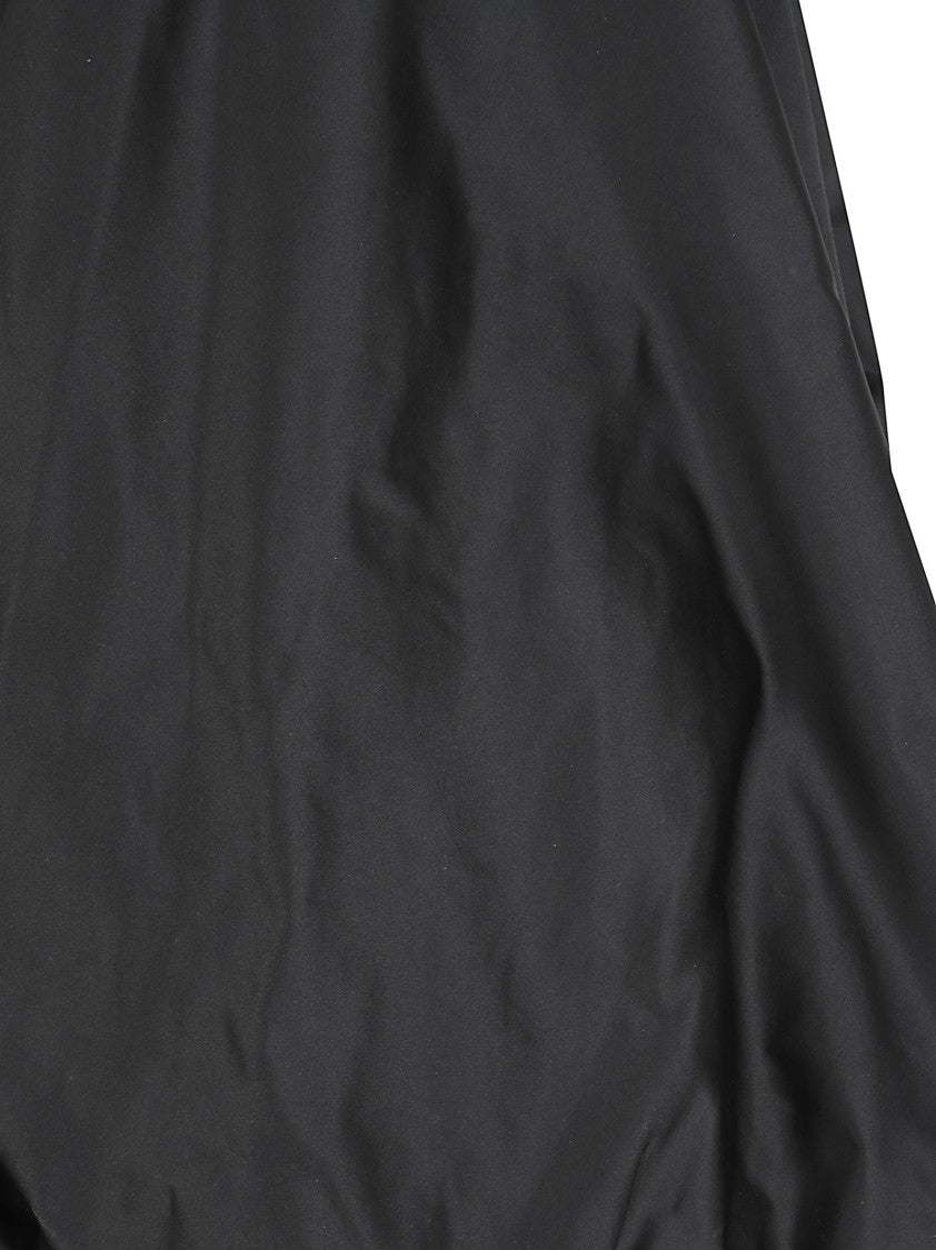 Balenciaga Wide Balloon Shorts With Trompe L'oeil Skirt Insert