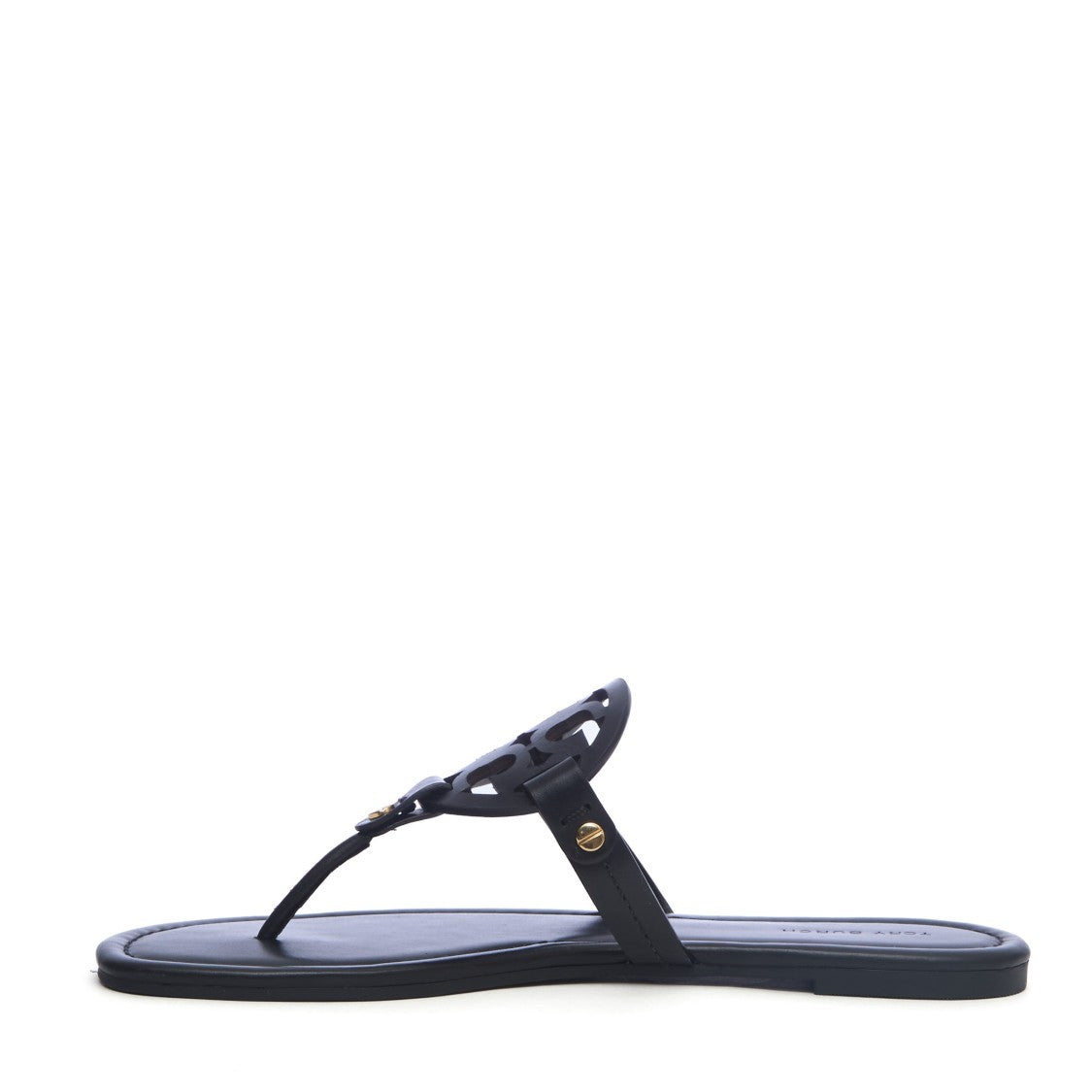 Tory Burch Miller Nappa Leather Flat Sandals