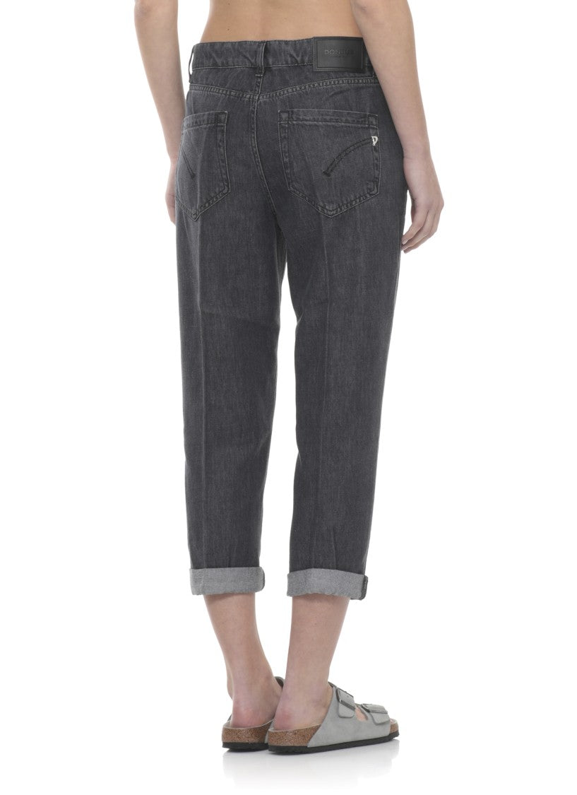 Dondup Koons Bot Gioie Jewel Button Jeans